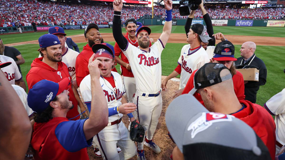 Philadelphia Phillies Stun the Atlanta Braves as they Mash Their Way to  NLCS Berth - Sports Illustrated Inside The Phillies