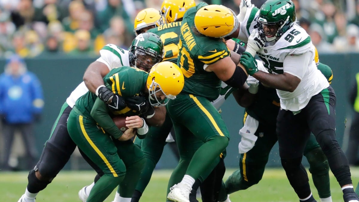 Fans react to Packers' loss to Jets at Lambeau Field