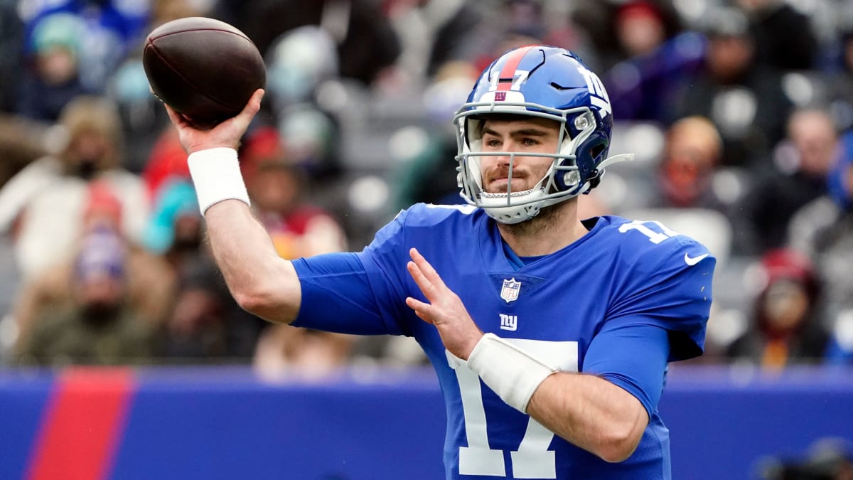 Washington Commanders quarterback Jake Fromm (11) looks to throw the ball  during an NFL pre-season football game against the Cleveland Browns,  Friday, Aug. 11, 2023, in Cleveland. (AP Photo/Kirk Irwin Stock Photo 