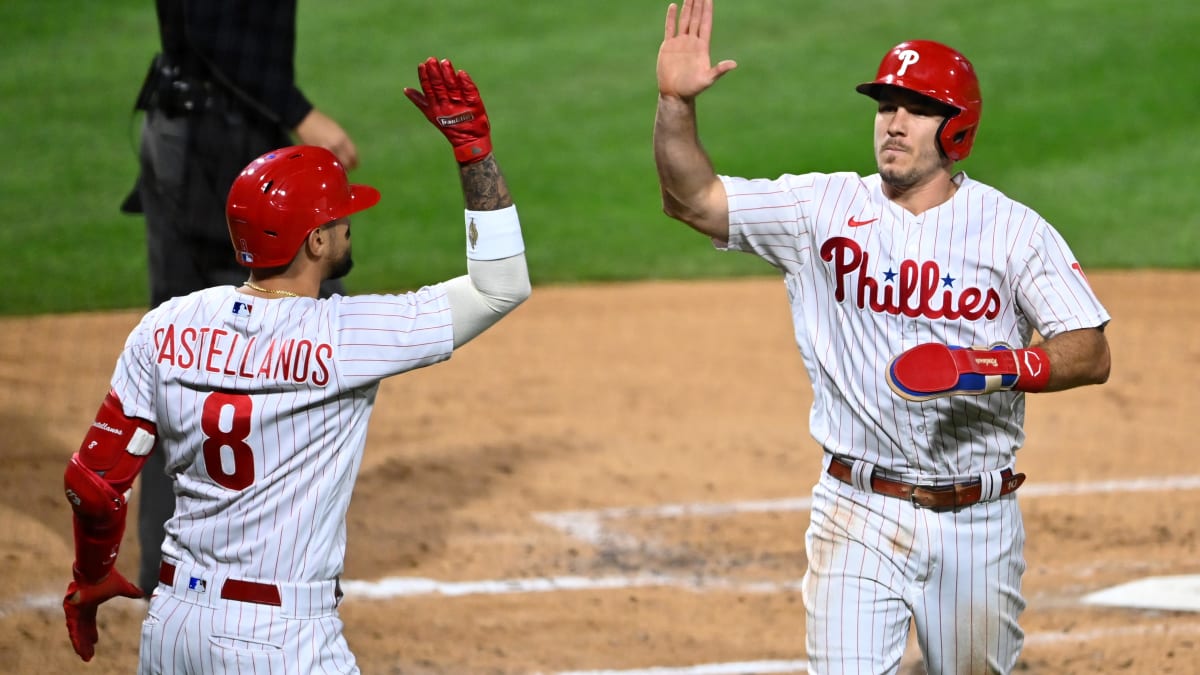 First Baseman Rhys Hoskins Is Carrying the Philadelphia Phillies' Offense  This Season With Bryce Harper Injured - Sports Illustrated Inside The  Phillies