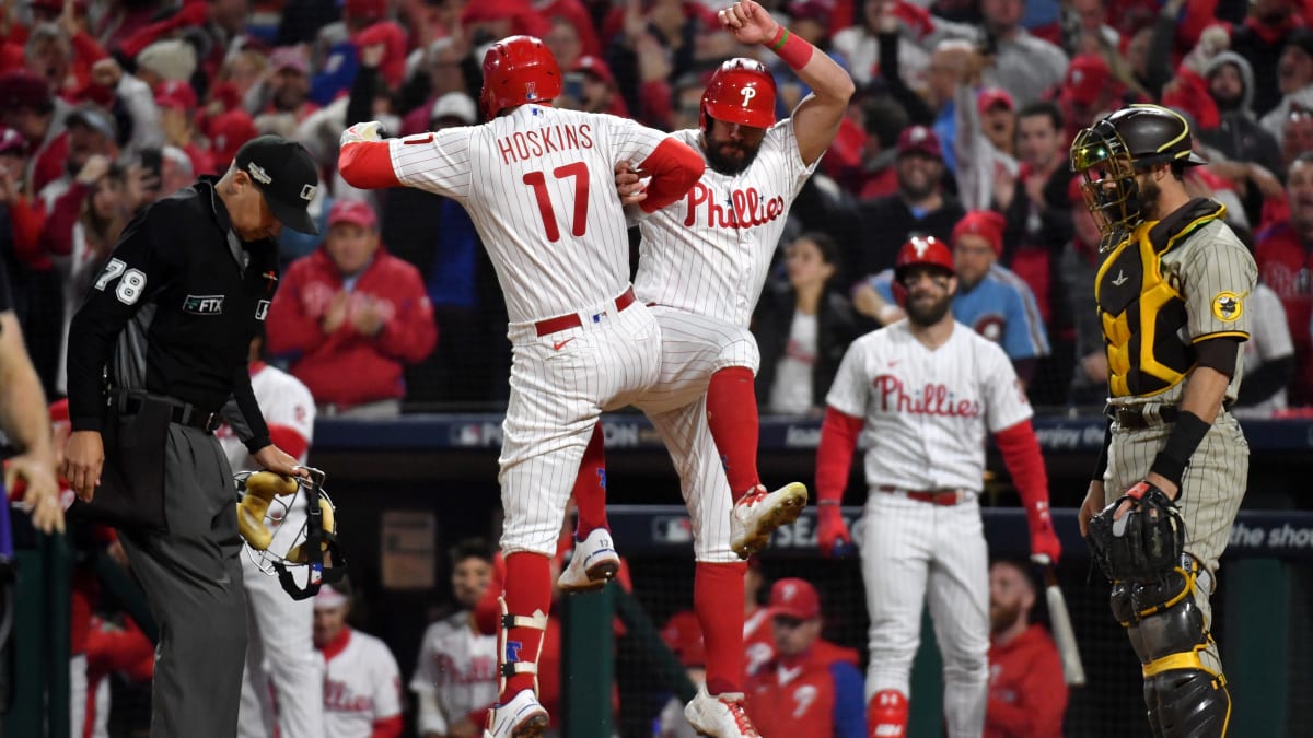 The Phillies have marched within two wins of the World Series — and there's  nothing routine about the way they've done it