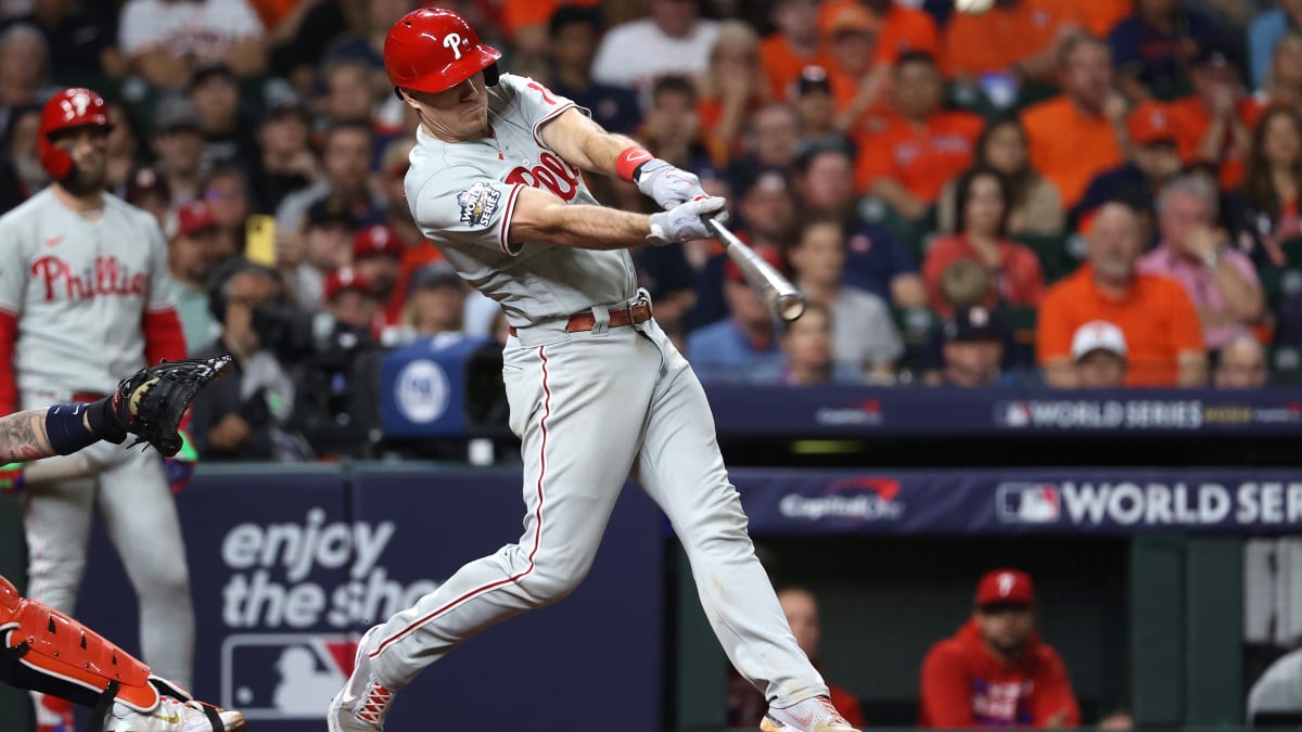 JT Realmuto home run stuns Astros, Phillies control World Series - Sports  Illustrated