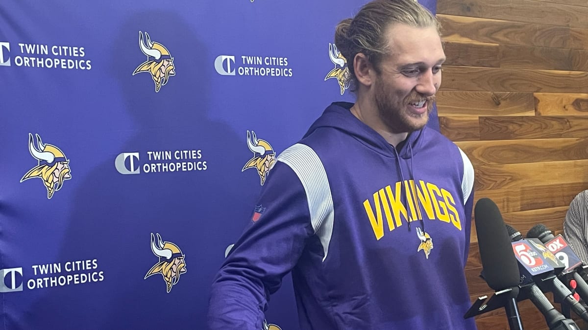 T.J. Hockenson Hyped to Join Vikings: 'Nowhere I'd Rather Be'