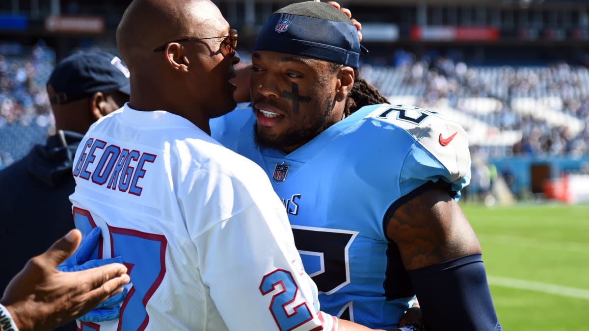 No Slowdown in Sight? Eddie George Says Don't Mistake Titans RB Derrick  Henry's Heavy Workload for a Physical Beating