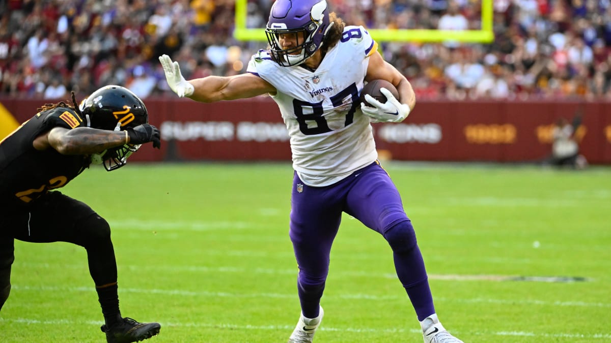 Vikings insider speculates T.J. Hockenson is staging a hold-in