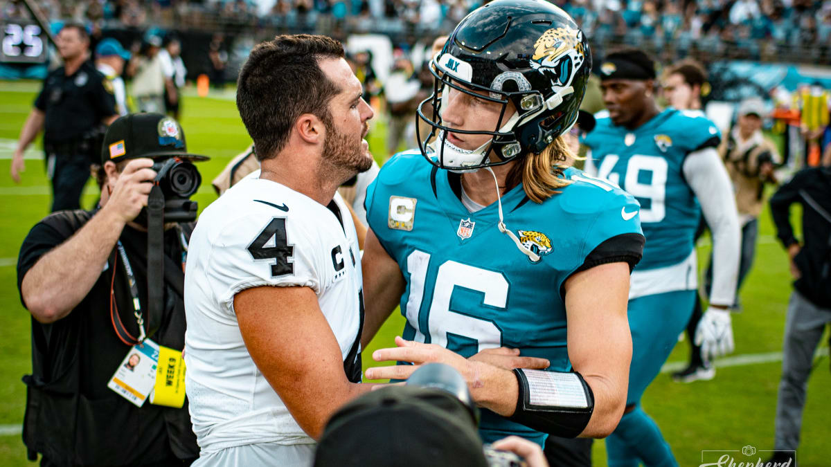 Jaguars vs. Raiders: Quarterbacks Trevor Lawrence, Derek try to salvage  seasons