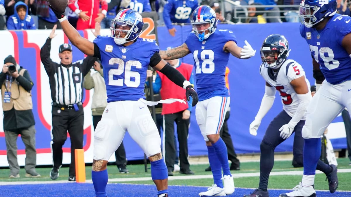 Giants' running backs led by career year from Wayne Gallman - Big Blue View