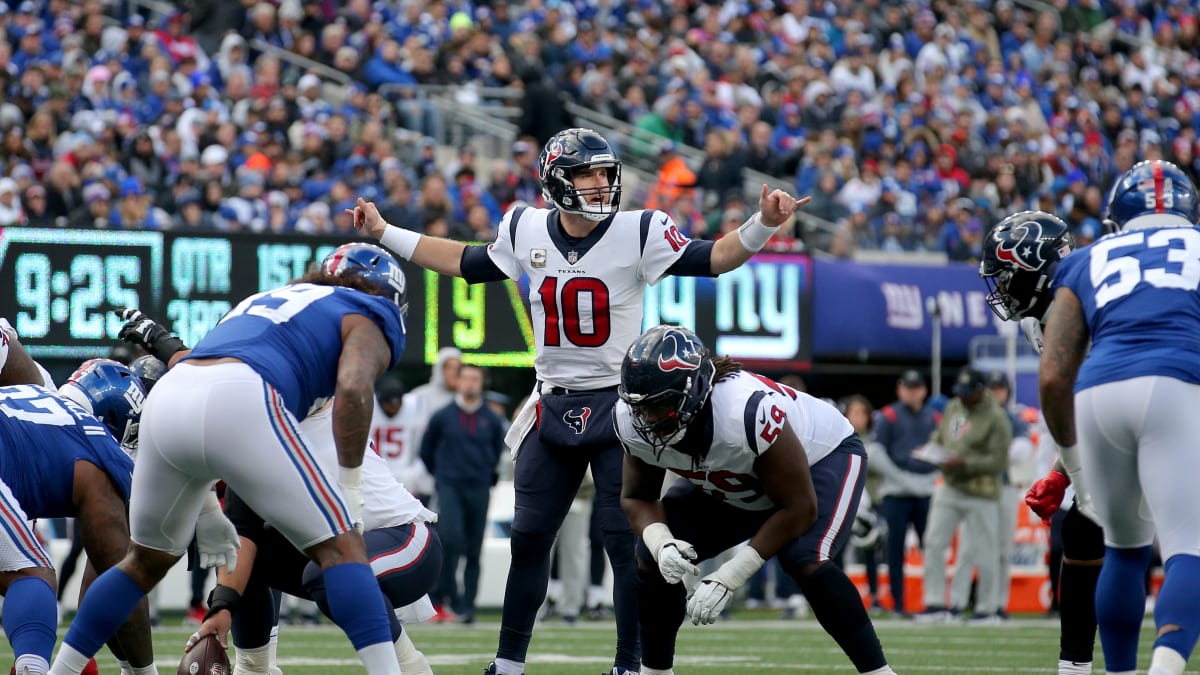 NFL Week 10: N.Y. Giants defeat Houston Texans, 24-16 