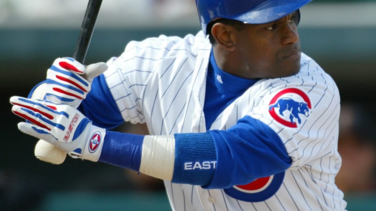 Chicago Cubs slugger Sammy Sosa is an easy winner in the National