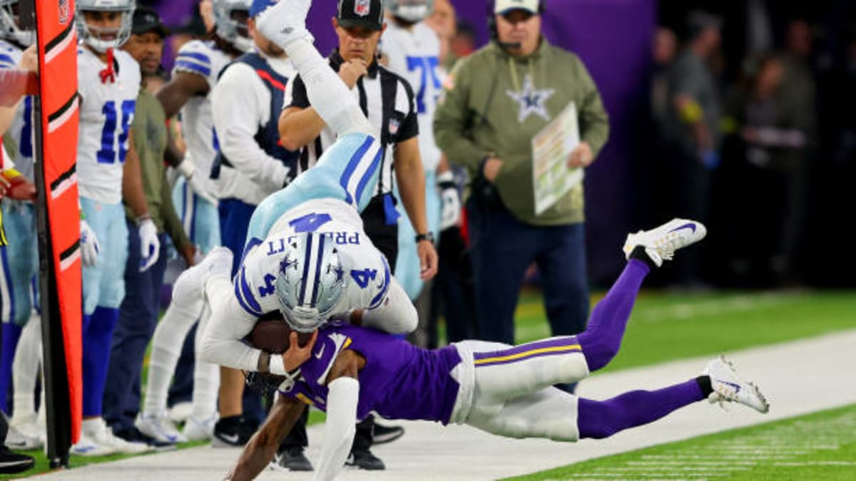 Dallas Cowboys cornerback DaRon Bland (26) in action against the Minnesota  Vikings during the second half of an NFL football game Sunday, Nov. 20,  2022 in Minneapolis. (AP Photo/Stacy Bengs Stock Photo - Alamy