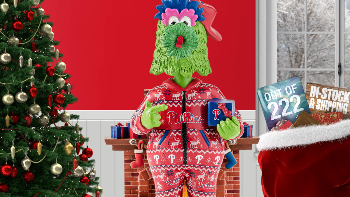 Original Phillie Phanatic Phillies spirit Christmas sweater - NemoMerch