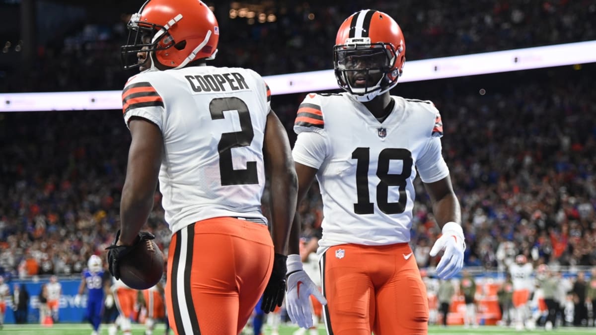 Amari Cooper 'sets the standard' for Browns' young WRs