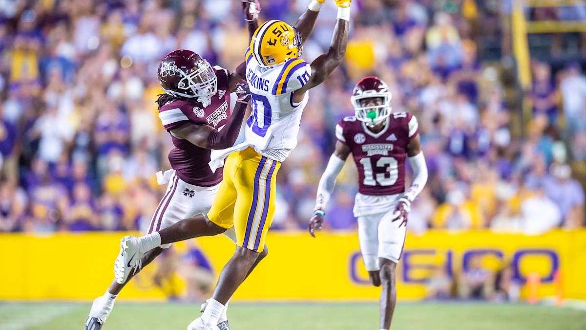 Jaray Jenkins Talks LSU WR Coach Cortez Hankton, Leadership Ability -  Sports Illustrated LSU Tigers News, Analysis and More.