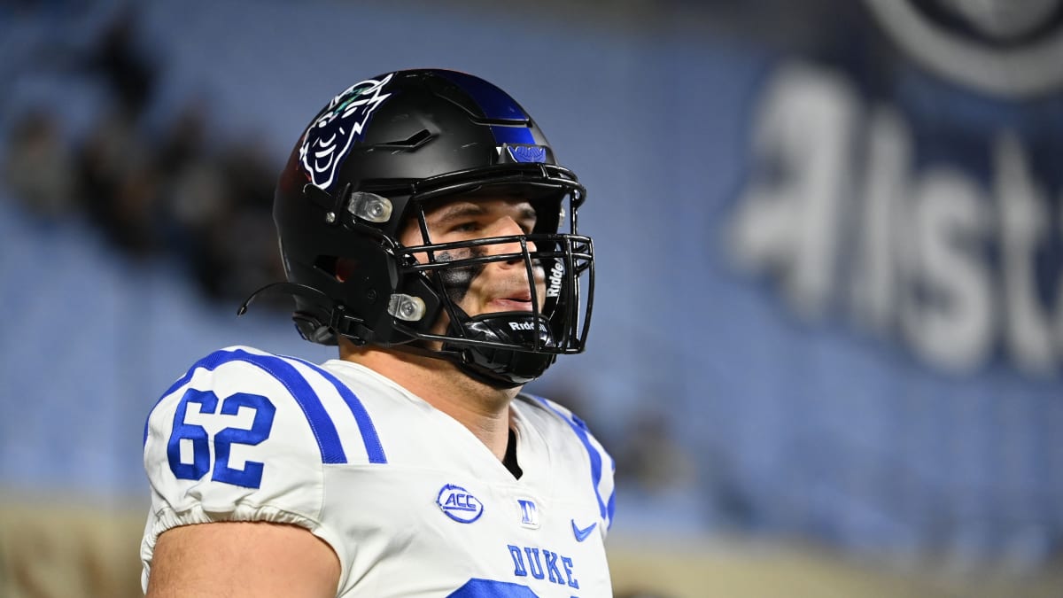 Las Vegas Raiders NFL Draft prospect: OL Graham Barton, Duke - Sports  Illustrated Las Vegas Raiders News, Analysis and More