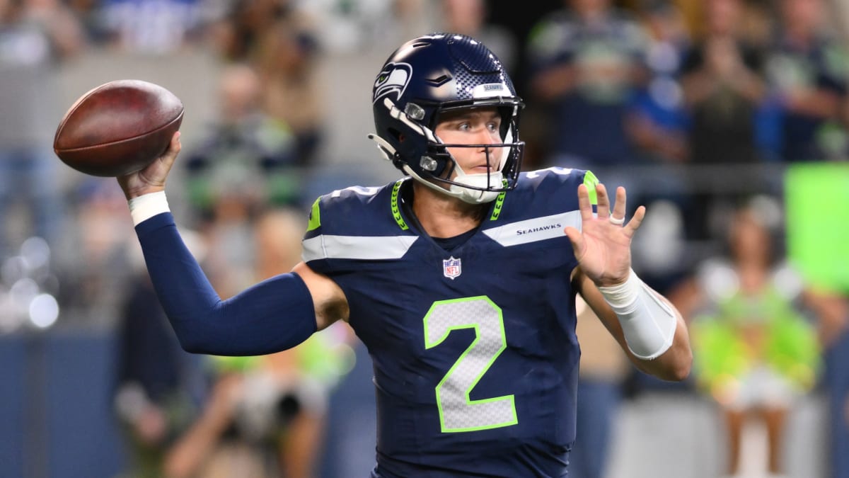 Drew Lock and Noah Fant connect on huge play, in Seahawks uniforms