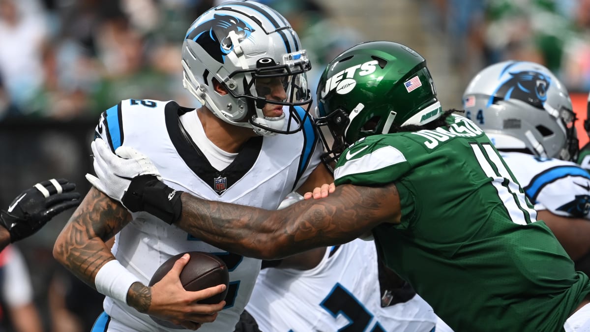 Jermaine Johnson intends to show he's a dominant pass rusher in his second  year with the Jets - The San Diego Union-Tribune