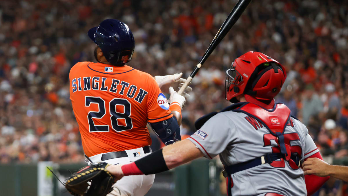 The Astros have begun their initial descent from baseball's top echelon