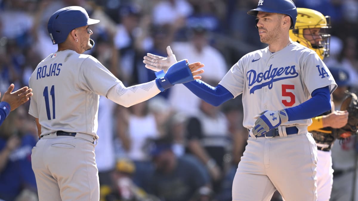 Clubhouse asset Miguel Rojas fires up Dodgers fans with spot-on playoff  message