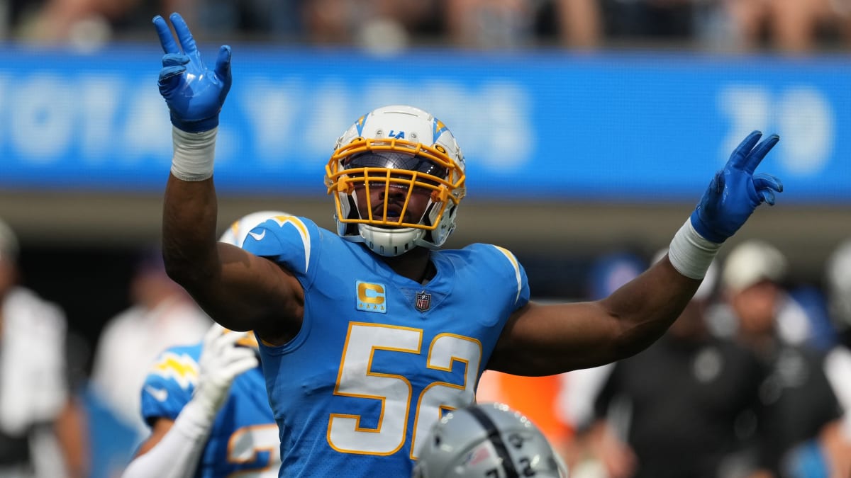 Khalil Mack's First Practice As A Charger