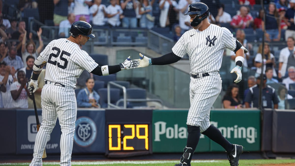 New York Yankees Star Aaron Judge Joins Rare Club in MLB History with  Monday Performance - Fastball