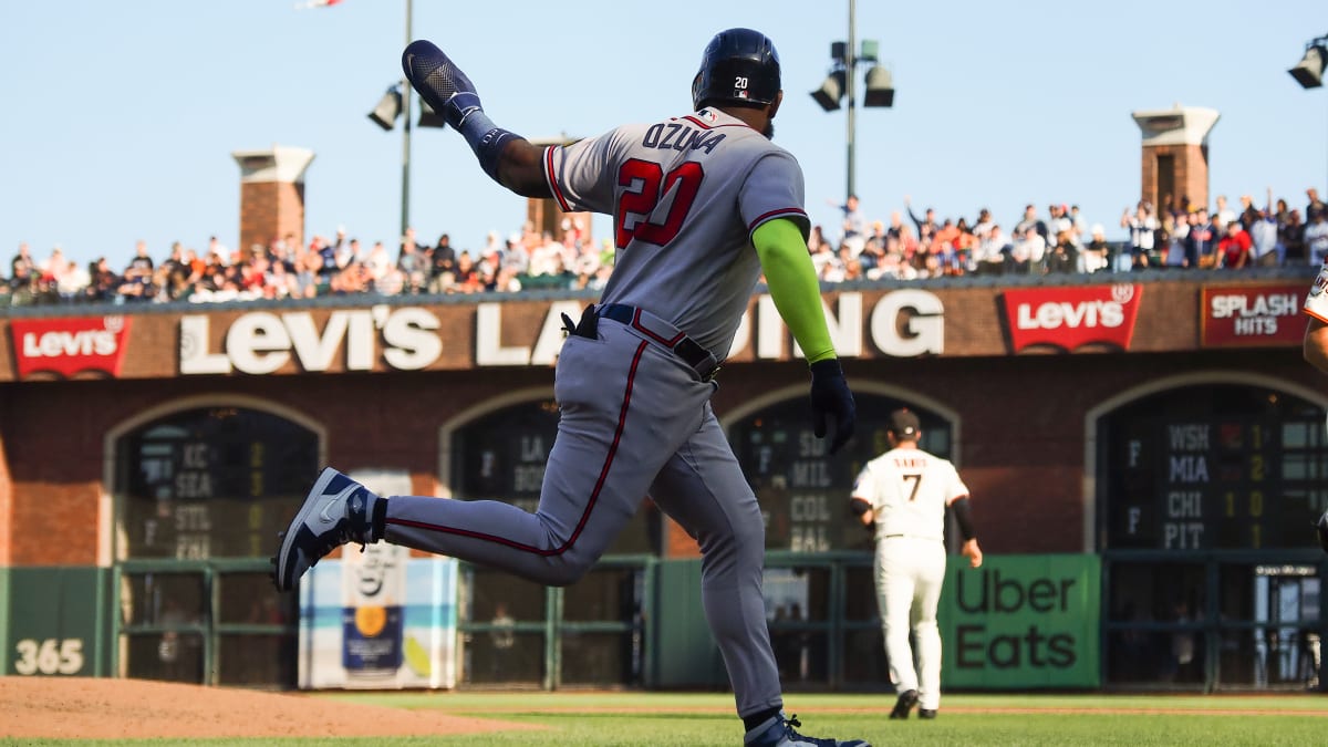 Atlanta Braves on X: 2-run BOMB from Ozuna 💣 #ForTheA   / X