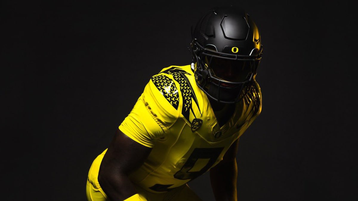 oregon yellow jersey