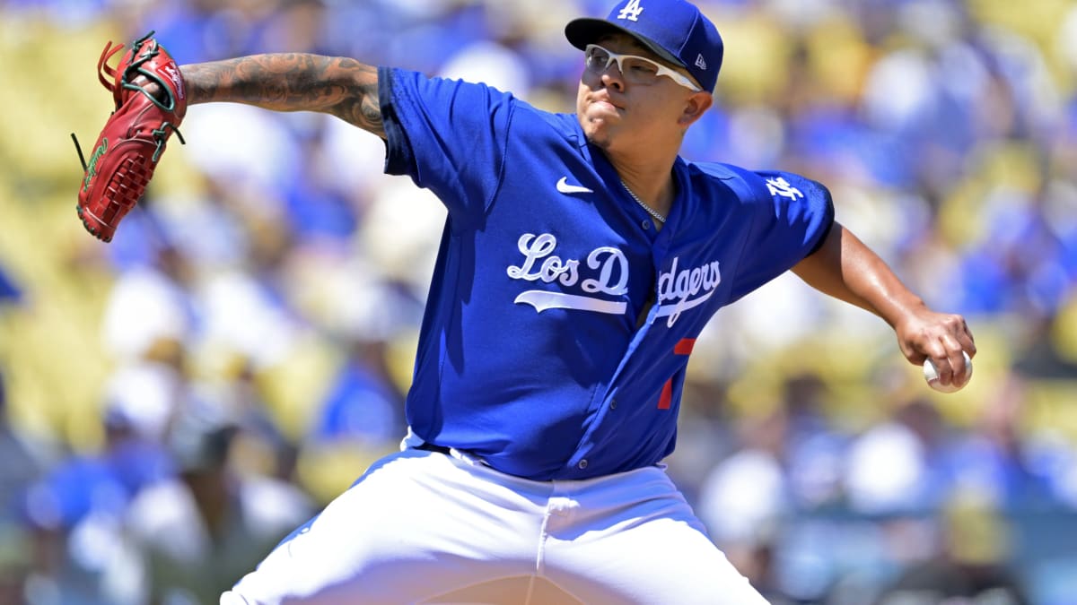 MLB Stats on X: Julio Urias is the youngest player to record a