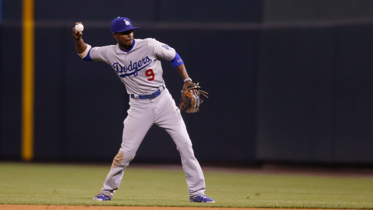 Los Angeles Dodgers #9 Dee Gordon