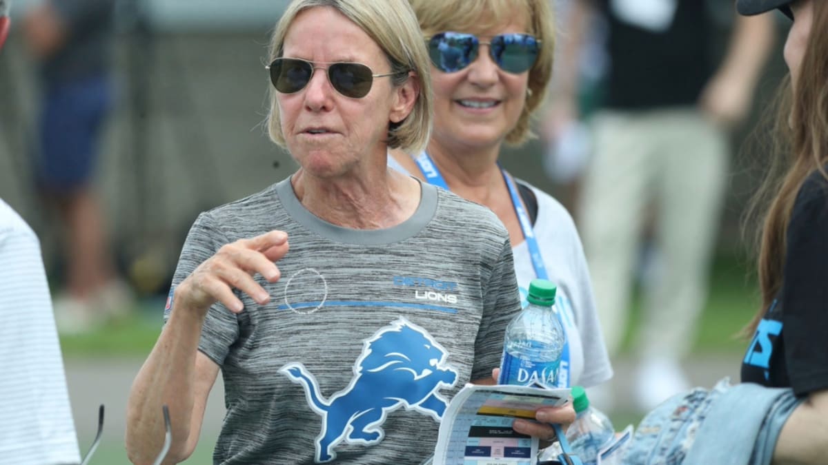 Detroit Lions owner Sheila Hamp envisions NFL Super Bowl