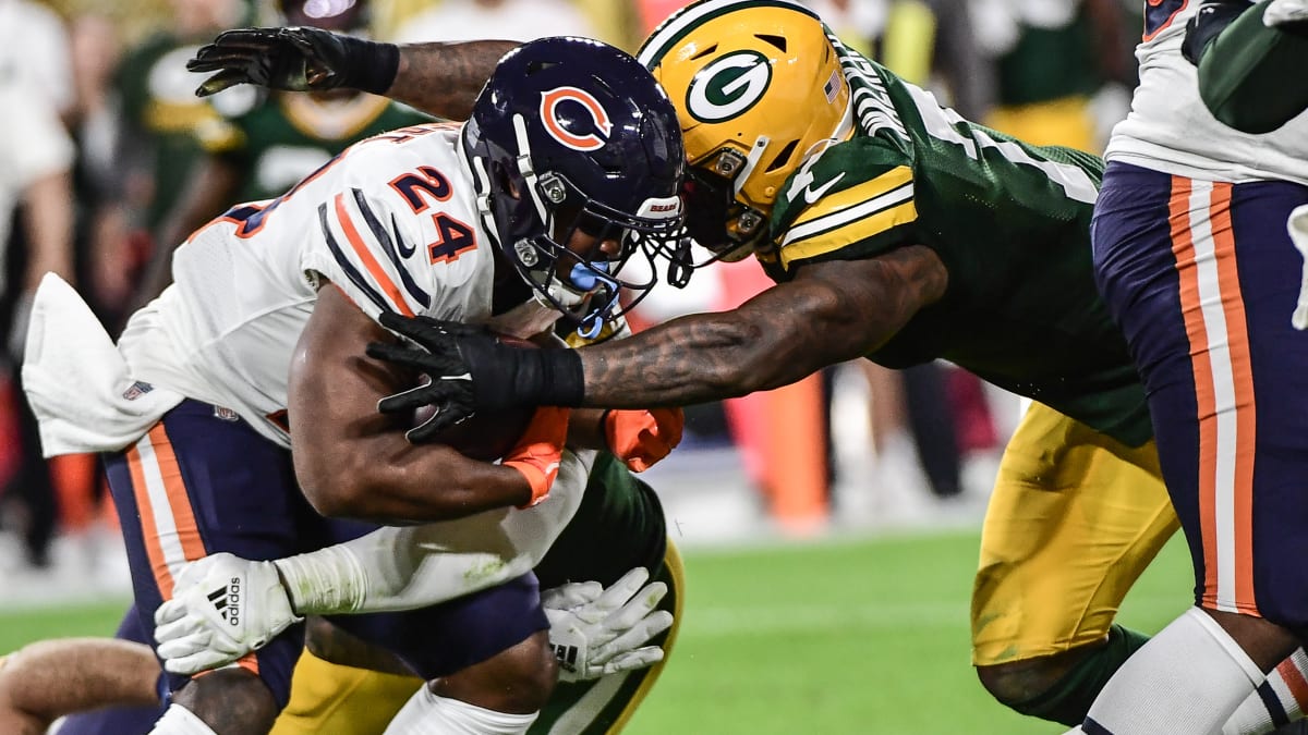 Keisean Nixon with a Tackle For Loss vs. Chicago Bears 