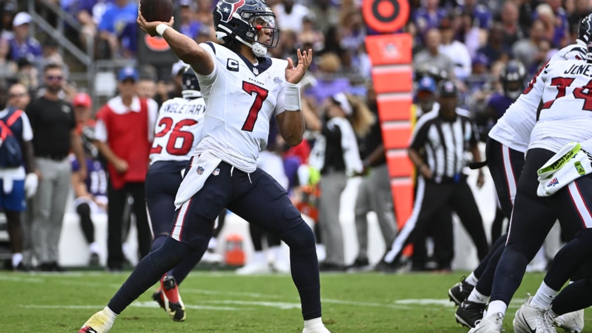 Houston Texans QB C.J. Stroud named NFL Offensive Rookie of the Month