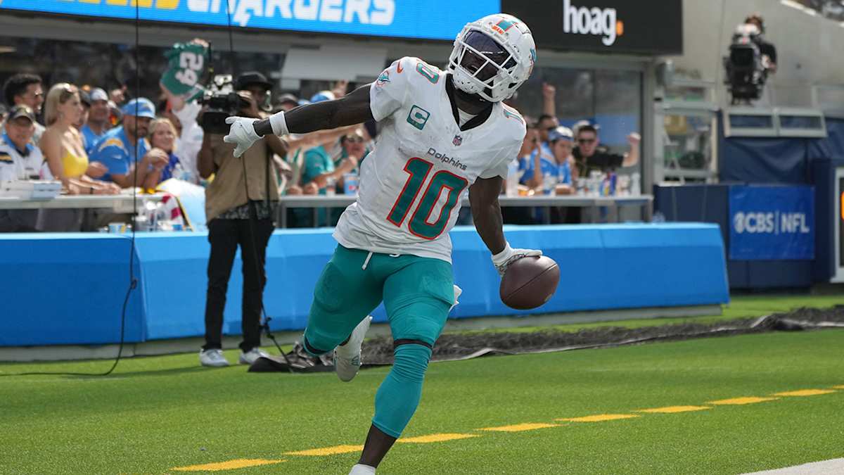 NFL wide receiver rankings Week 9 edition: Dolphins stars Tyreek Hill and  Jaylen Waddle doing their thing