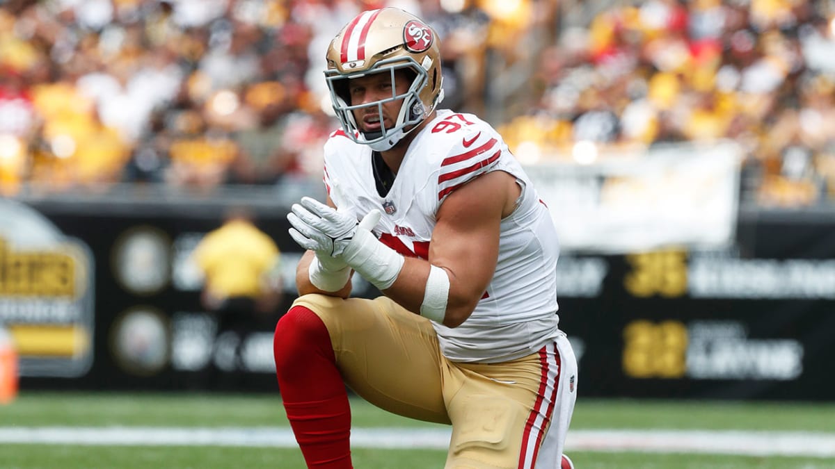 Nick Bosa's availability for 49ers against Tampa Bay unclear: 'Not