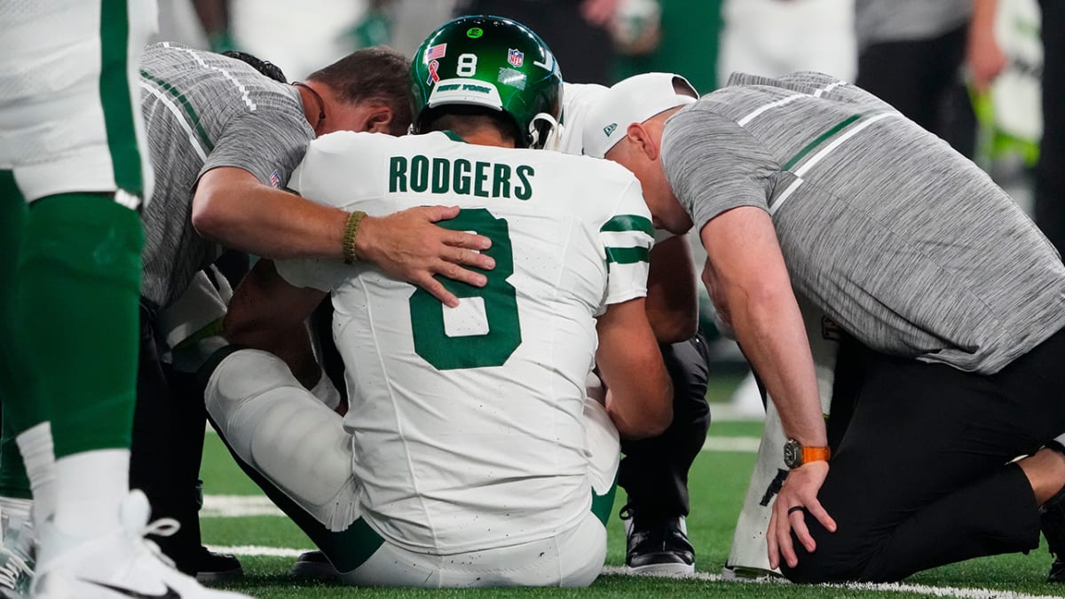 Jets' odds to win Super Bowl plummet after Aaron Rodgers' injury