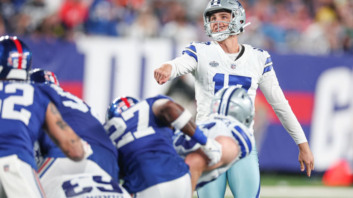 Good reviews come in for Cowboys new kicker Brandon Aubrey