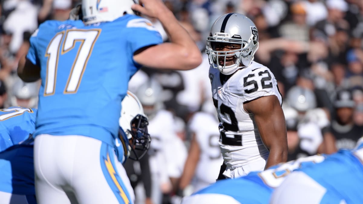 Khalil Mack to Chargers adds to rivalry vs. Raiders