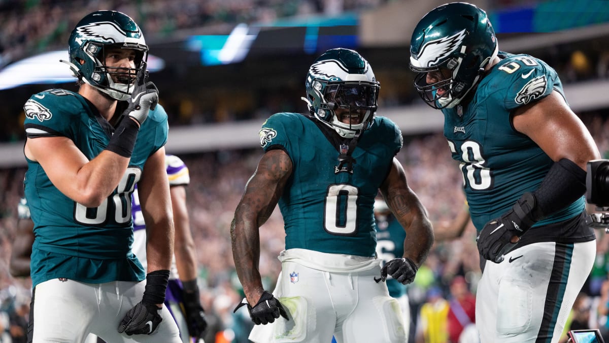 Eagles beat Vikings 34-28 as D'Andre Swift rushes for career-high 175  yards: Live updates and reaction - The Athletic