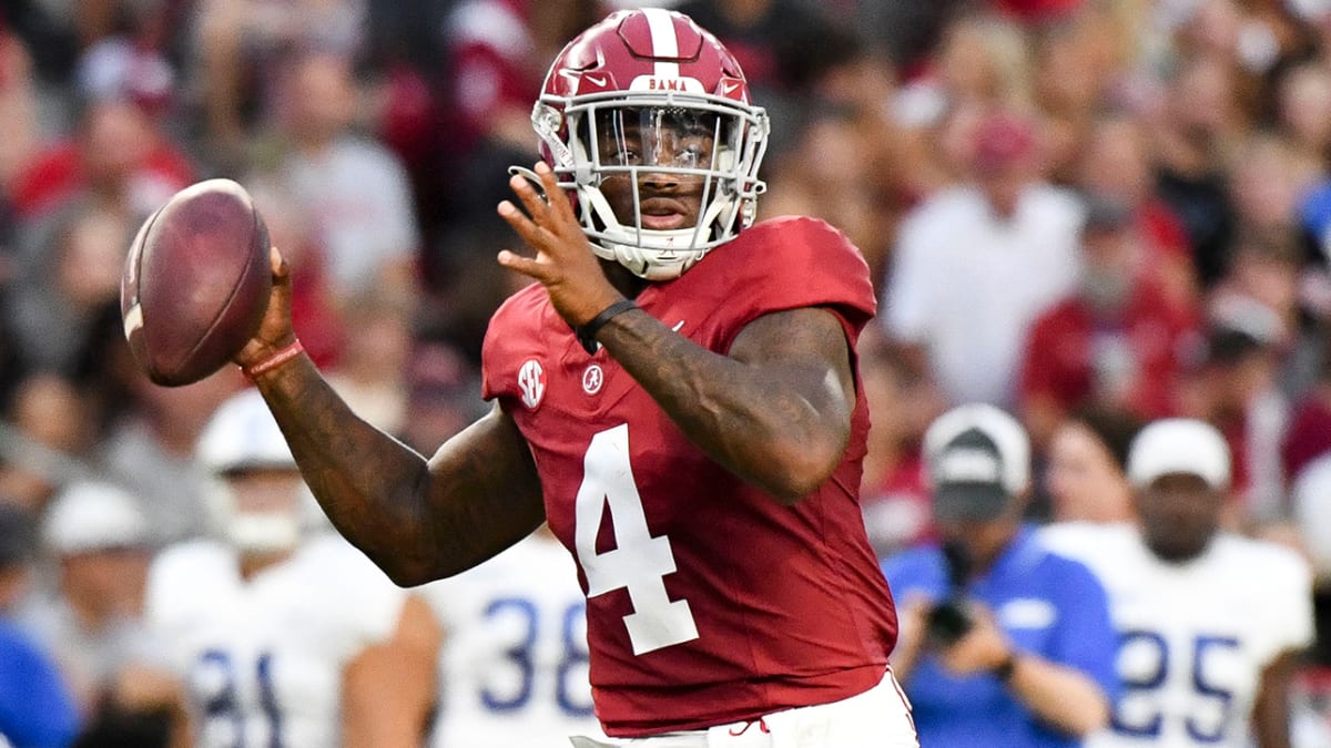 Nick Saban on Alabama QB Jalen Milroe: 'He's our guy'