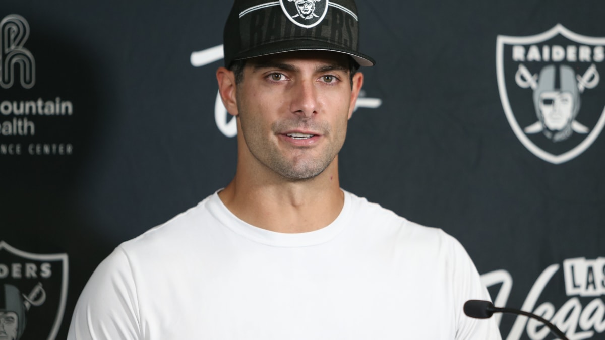 Las Vegas Raiders' Jimmy G saw first NFL action since December - Sports  Illustrated Las Vegas Raiders News, Analysis and More