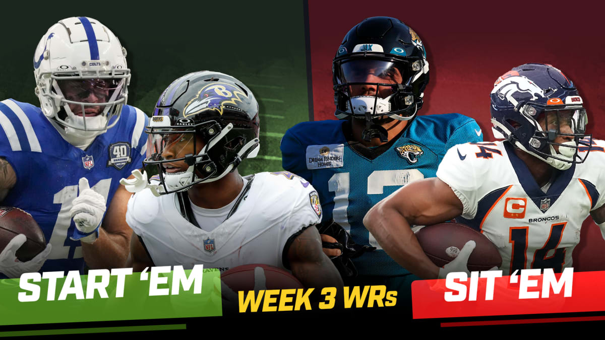 DJ Moore or Zay Flowers Start 'Em Sit 'Em: WR projections for fantasy Week 3