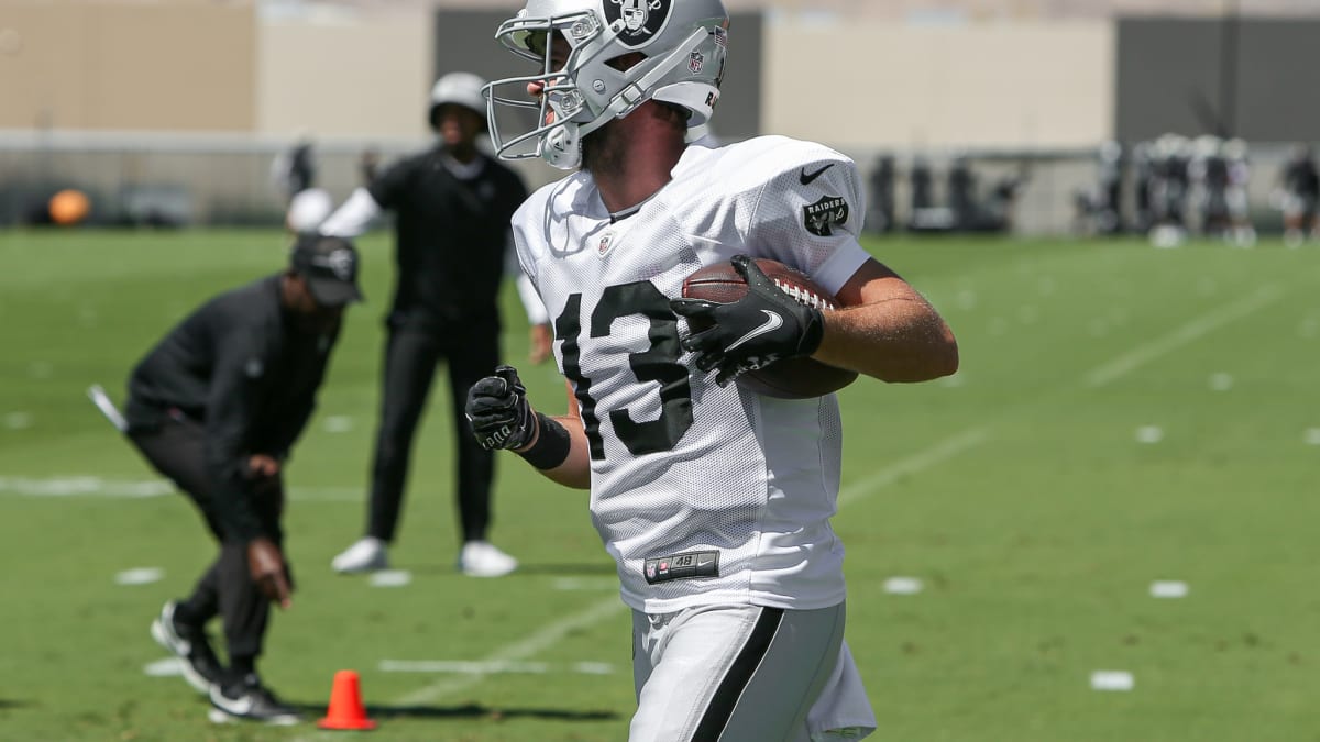 Hunter Renfrow 'not deterred' by output, says Raiders coordinator