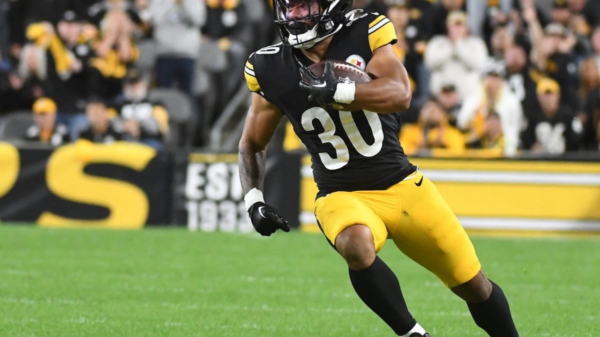 NFL Fines Pittsburgh Steelers RB Jaylen Warren - Sports