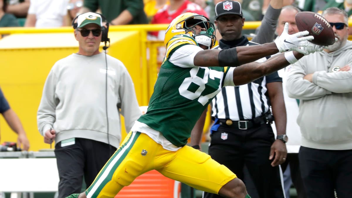 Green Bay Packers: Romeo Doubs Makes A Sensational Catch Over All