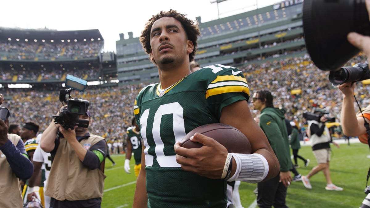 Comparing Jordan Love's First Four Games to Aaron Rodgers in 2008 After  Loss to Saints - Sports Illustrated Green Bay Packers News, Analysis and  More