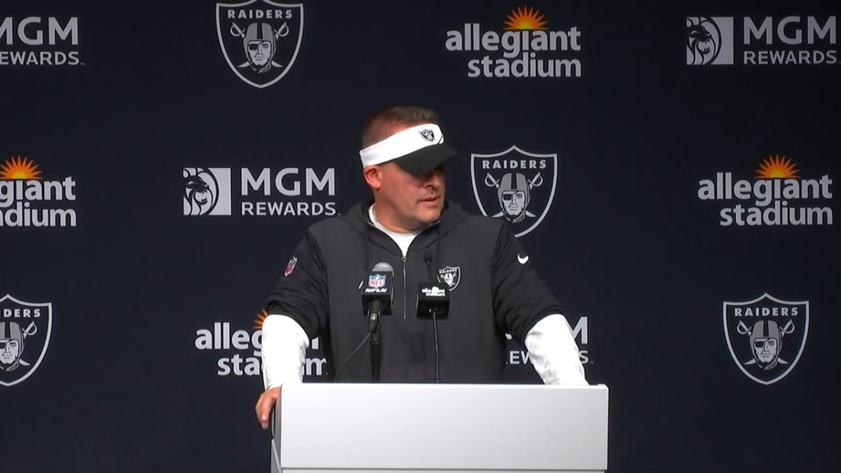 Josh McDaniels addresses Raider Nation about decision to kick FG vs.  Steelers