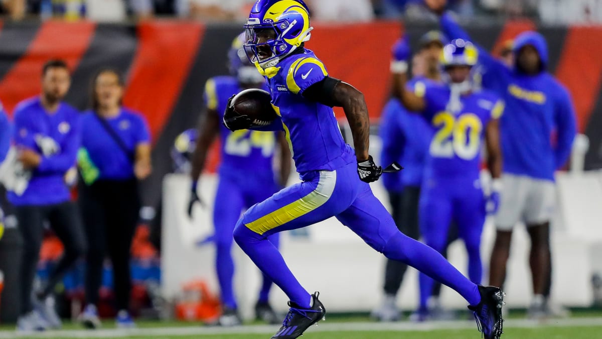 Tutu Atwell is being moved around in Rams' offense, could help his case for  No. 3 WR role