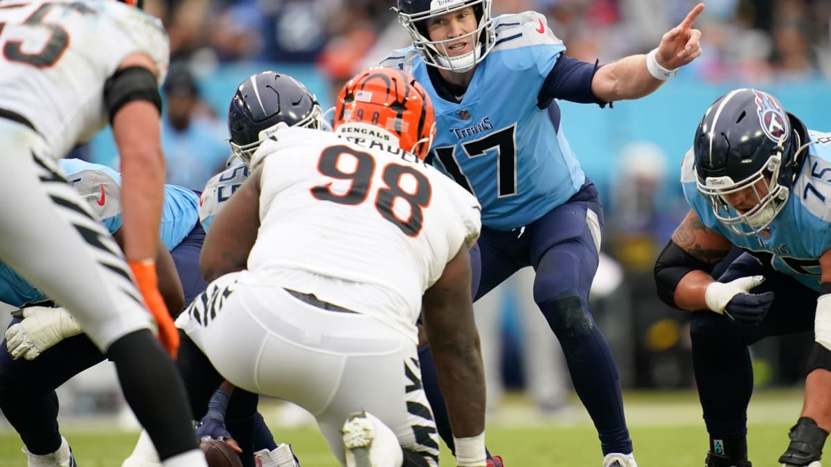 Bengals Matchup Of The Game Pits Jelling O-Line Vs. Relentless Titans Front