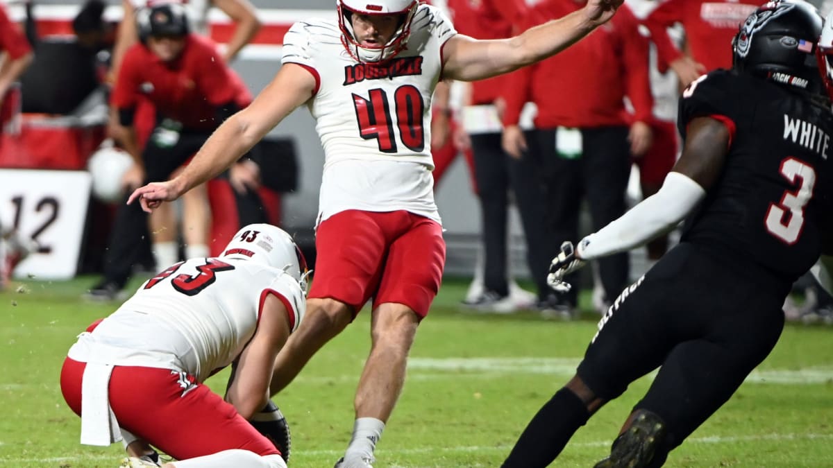 Former Louisville football kicker set to make history