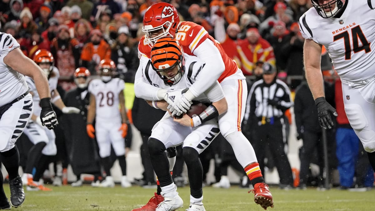 Bengals QB Joe Burrow was on Chiefs DT Chris Jones' mind, and tackling  dummies, during 2022 offseason - A to Z Sports