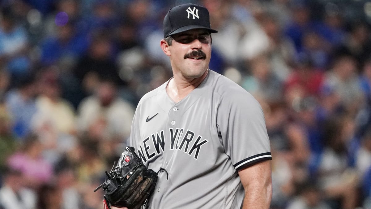 Yankees' Carlos Rodon says no back pain; still no return timeline